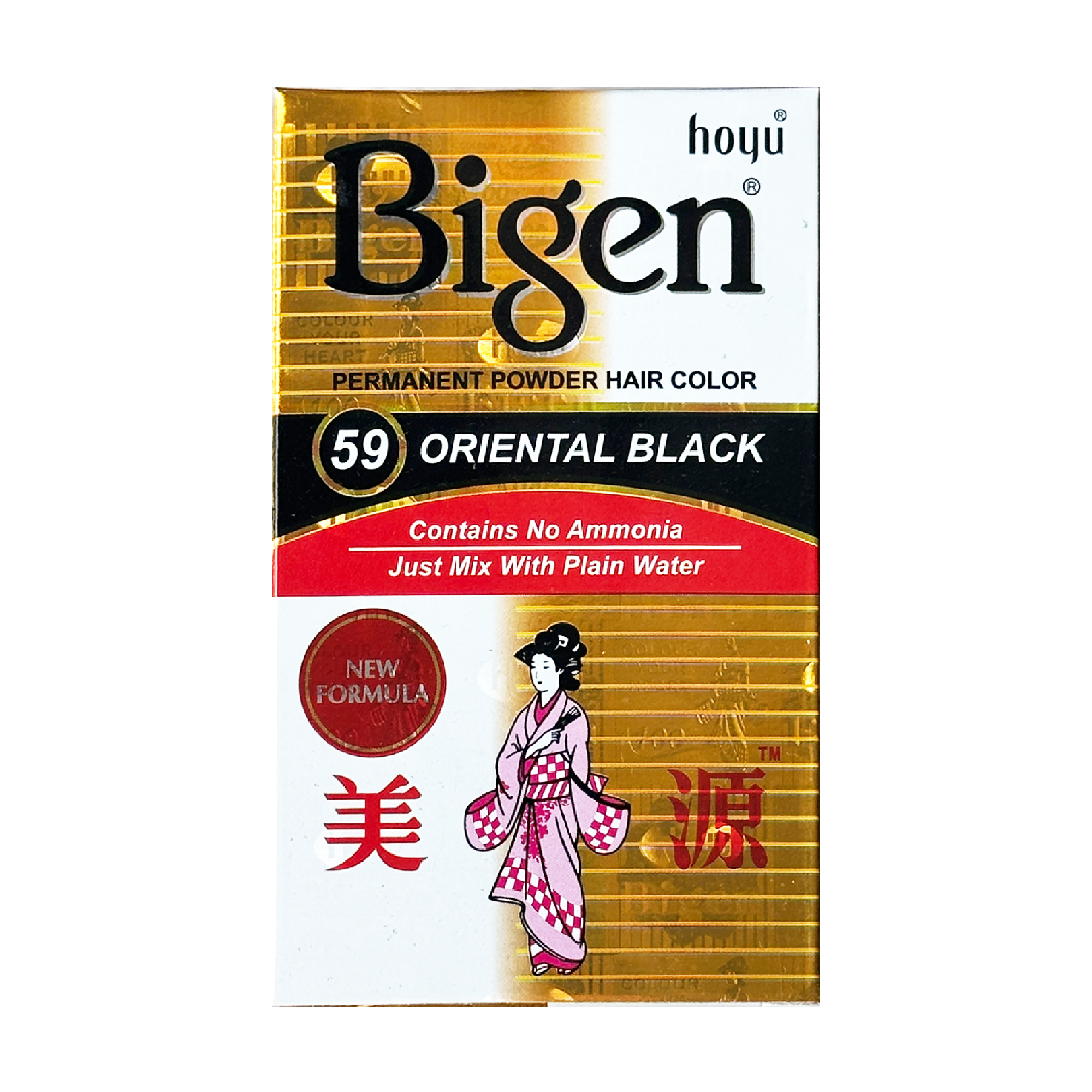Bigen Powder Hair Dye Black 6gm