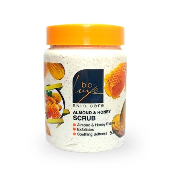 Bioluxe Almond & Honey Scrub 500 Ml