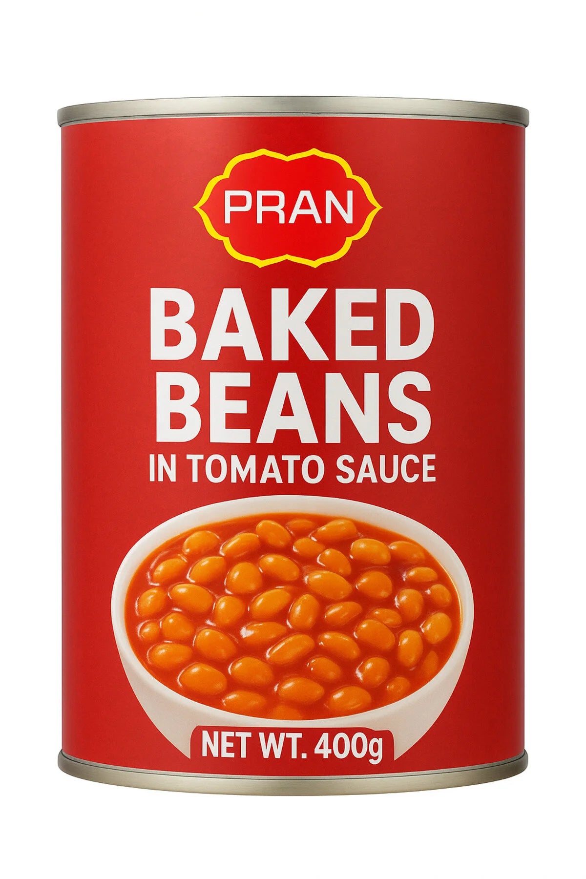 Can Bean Baked In Tomato Sauce Pran 24x400g