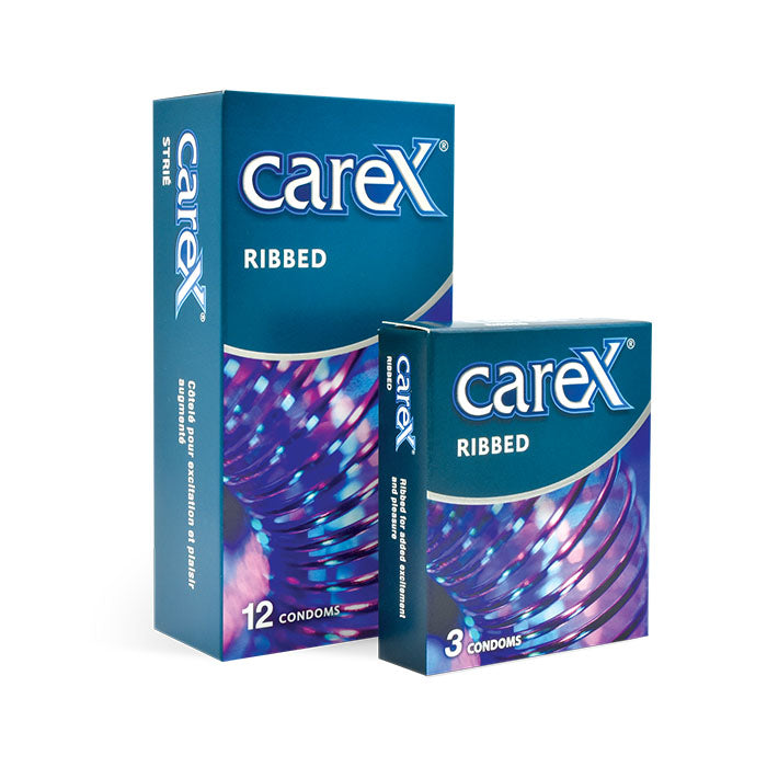 Carex Ribbed Condom