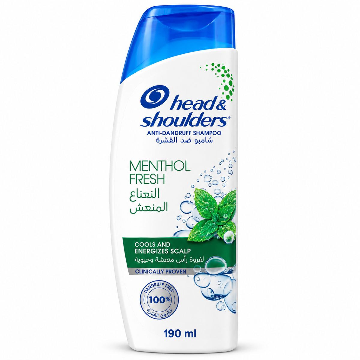 Head & Shoulders Menthol Fresh Anti-Dandruff Shampoo (190ml)