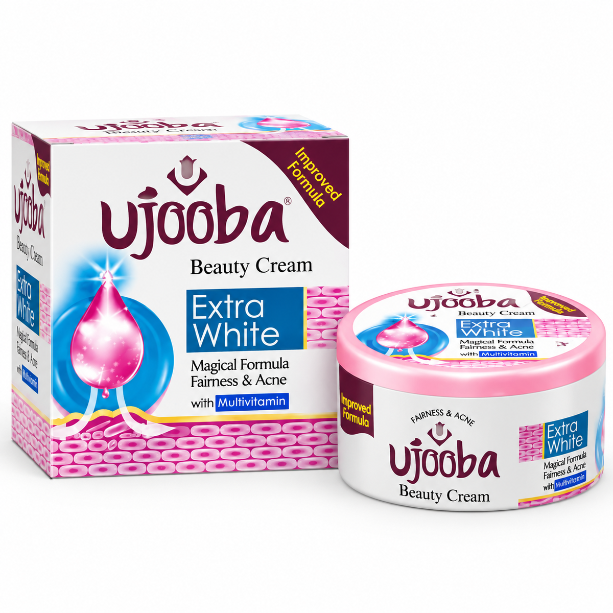 Ujooba Beauty Cream Extra White - Multivitamin Formula