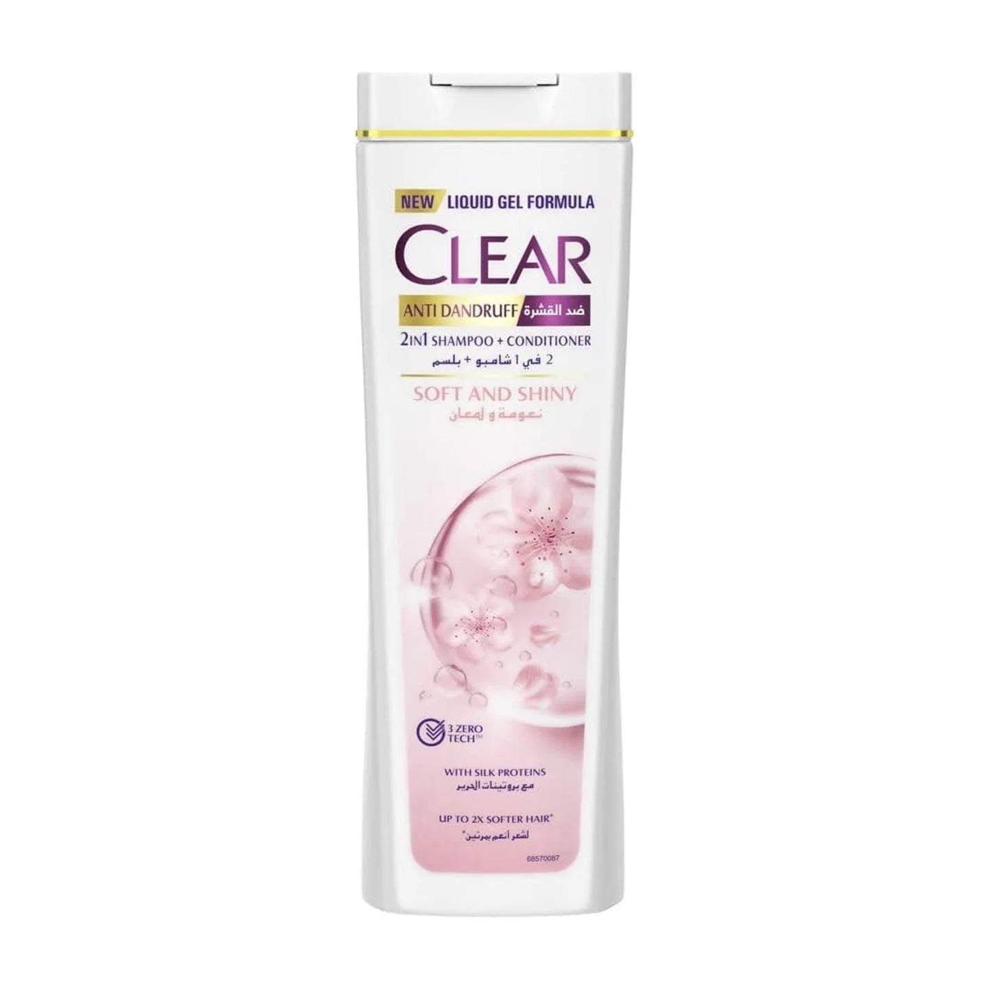 Clear Soft And Shiny Shampoo+Conditioner 400ml