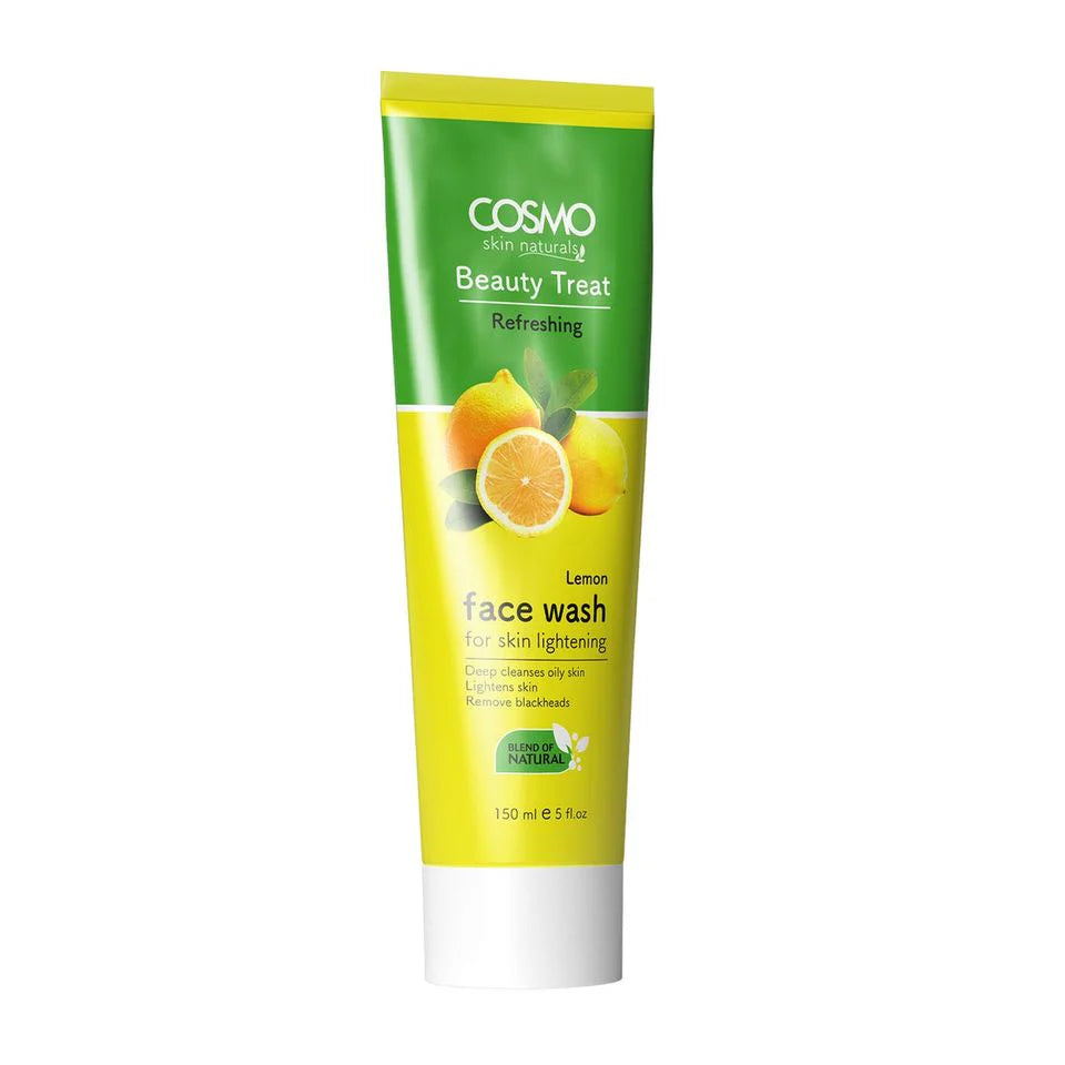 Cosmo Face Wash Lemon 150 Ml