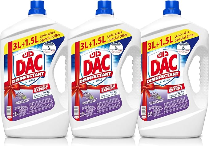 Dac Disinfectant Lavender 4.5 Lx3