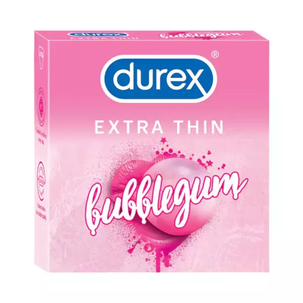 Durex Extra Thin Buublegum 3pc