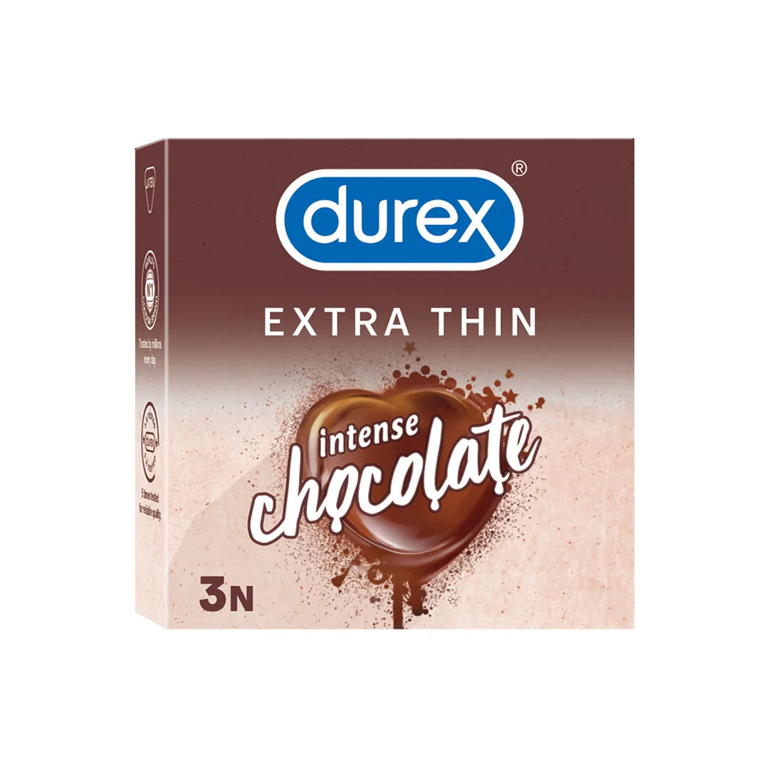 Durex Extra Thin Chocolate Flavour 3pc
