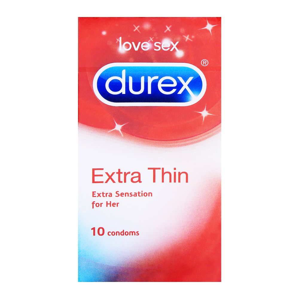 Durex Extra Thin Condoms 10 Ns
