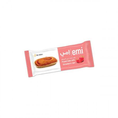 Emi Pound Cake With Strawberry Jam 55 Gm