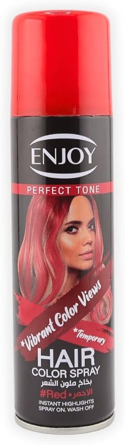 Enjoy Hair Color Spray Red 150 Ml