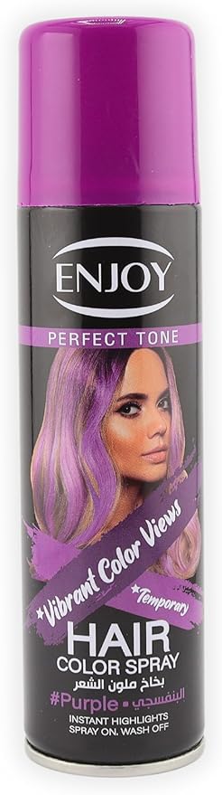 Enjoy Hair Colour Spary Purple 150 Ml