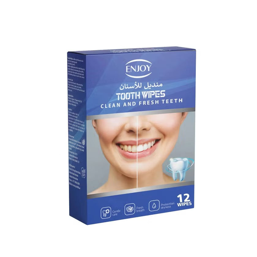Enjoy Tooth Wipes 12 Wipes