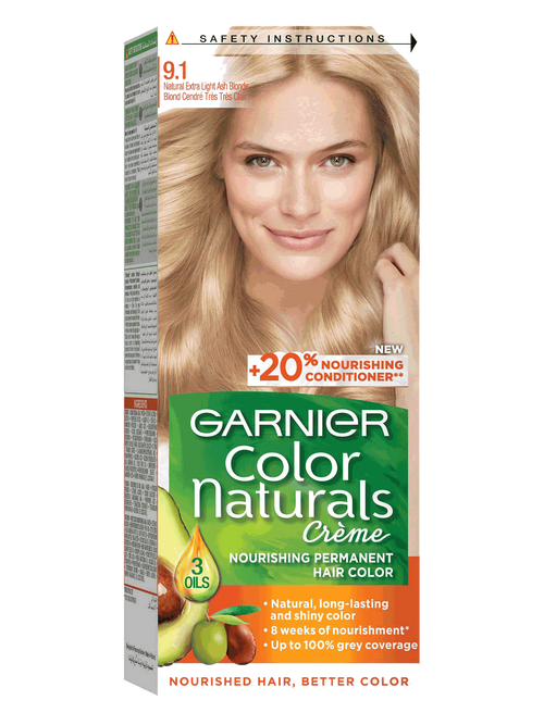 Garnier Hair Colour Natural Extra Light Ash Blonde 9.1