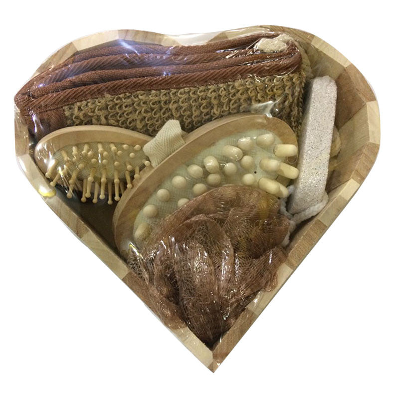Gift Bath Set Heart Shape
