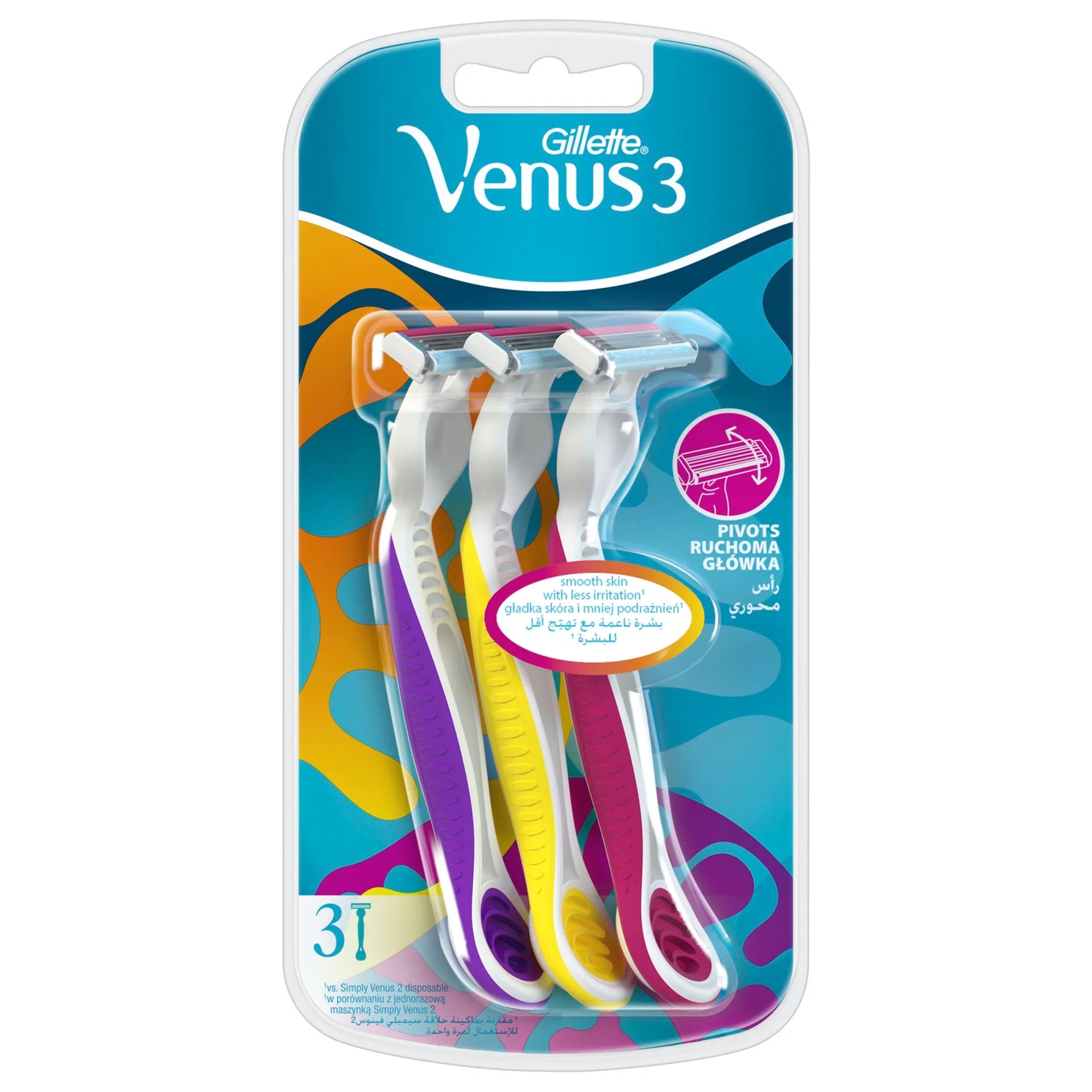 Gillette Simply Venus Blades 3 Pcs