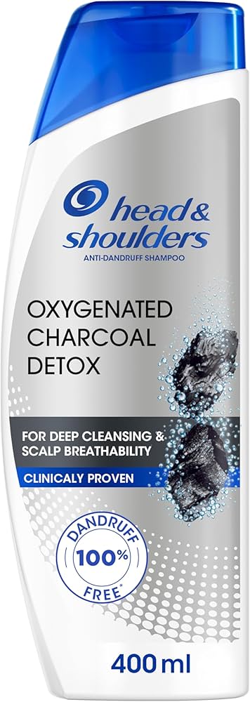 Head & Shoulder Oxygenated Charcoal Detox Shampoo 400 Ml