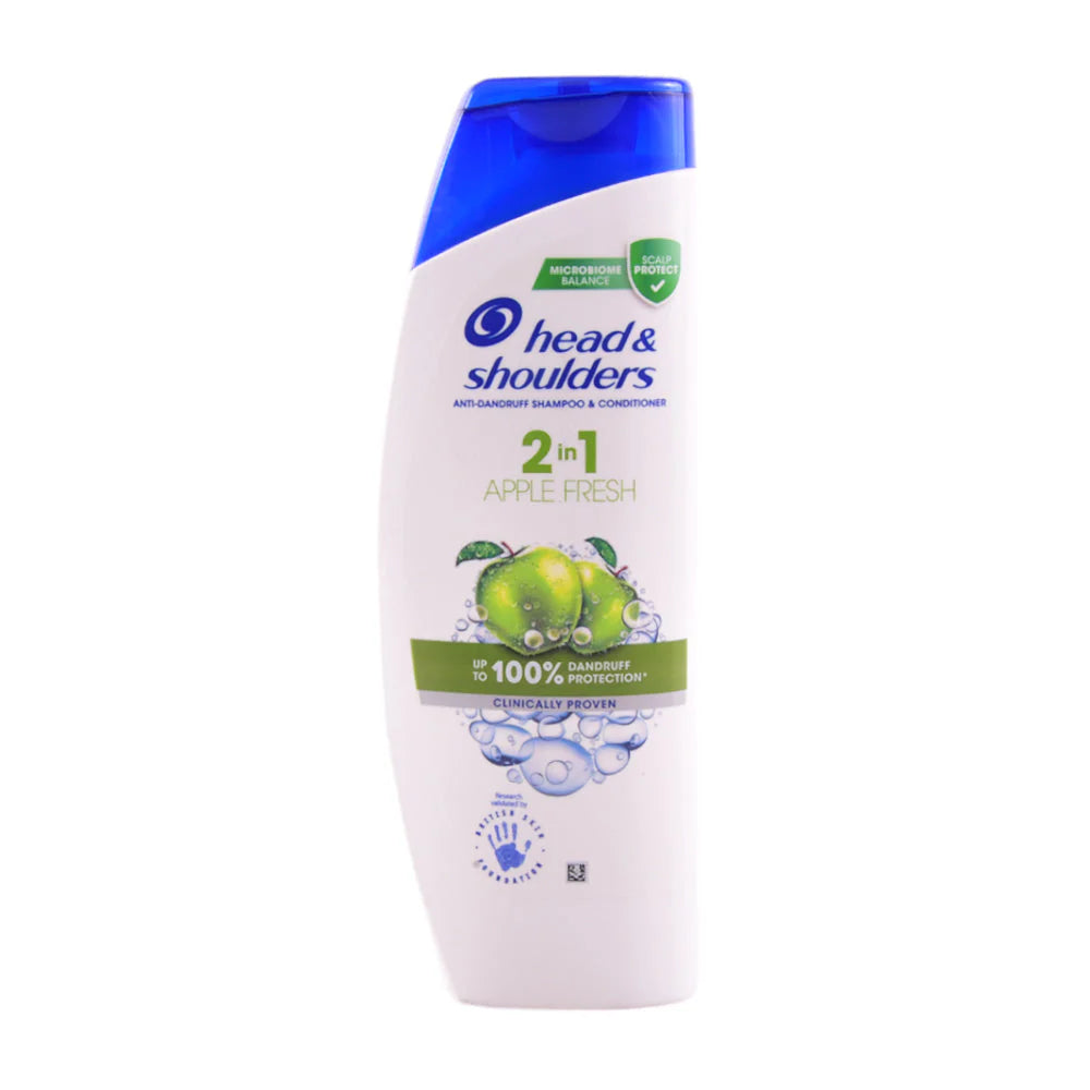 Head & Shoulders Shampoo Apple Refresh 2x400ml