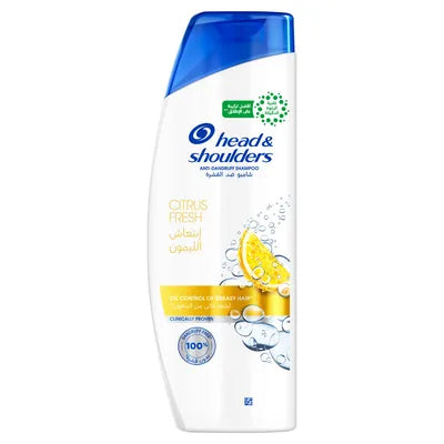 Head & Shoulders Shampoo Citrus Fresh 190ml