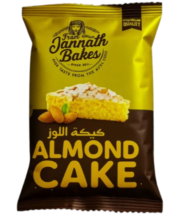 Jannath Bakes Almond Cake