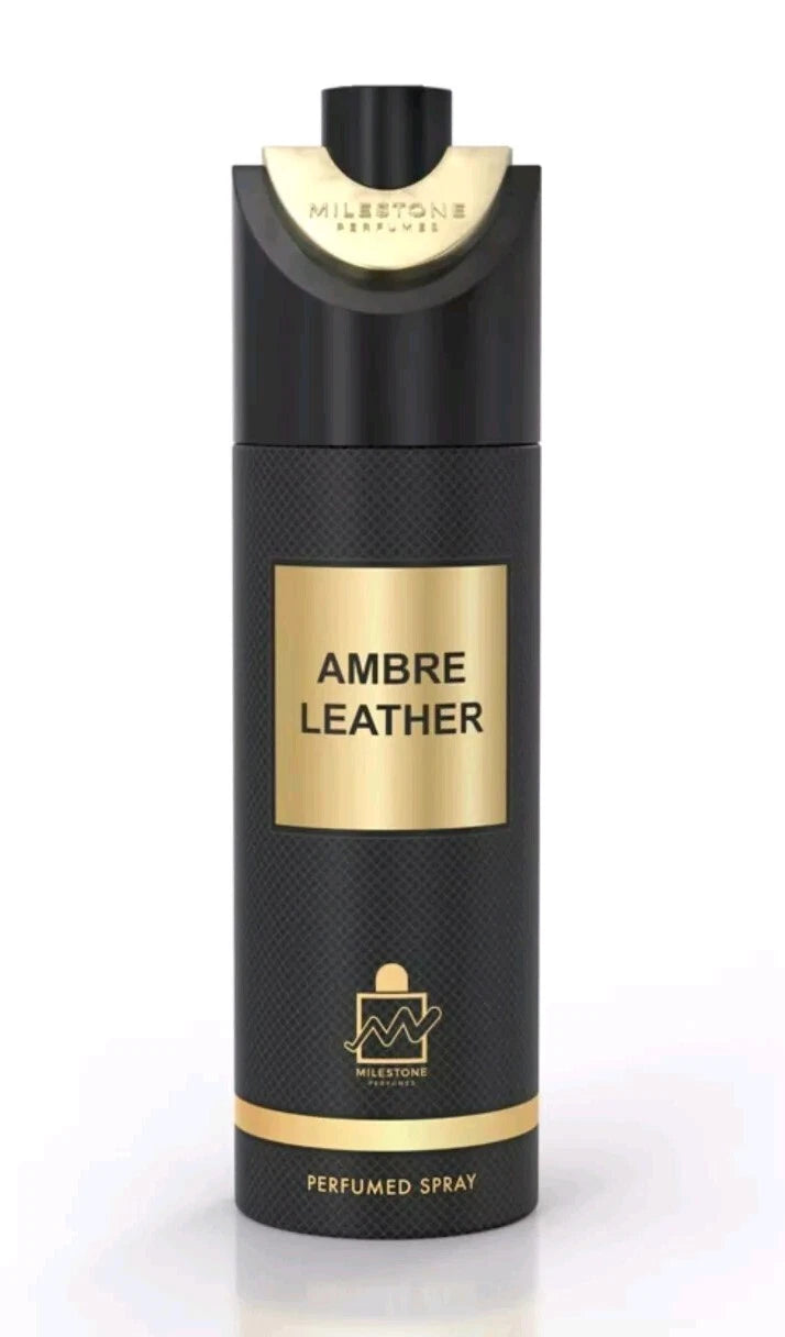 Milestone Ambre Leather Body Spray 200ml