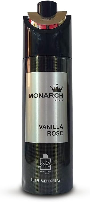 Milestone Monarch Vanilla Rose Body Spray 200ml