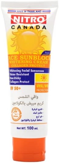 Nitro Face Sunblock Collagen Whitening Cream 100g