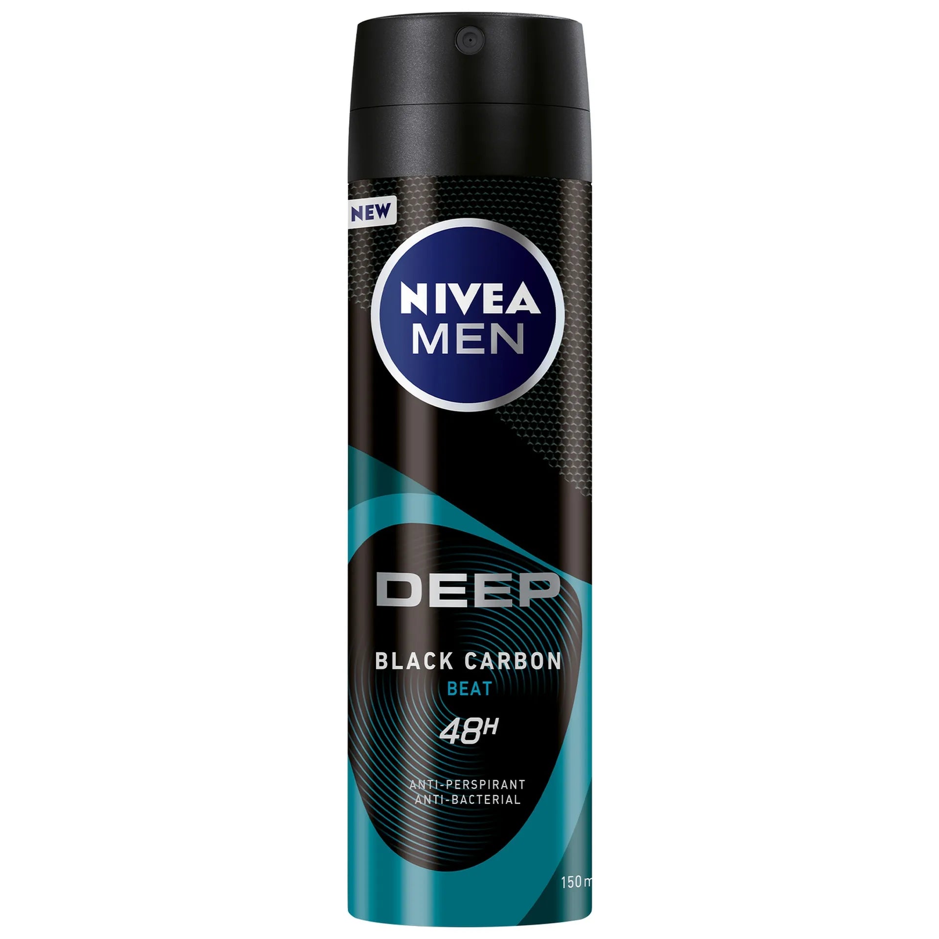 Nivea Men Black Carbon Beat Body Spray 150ml