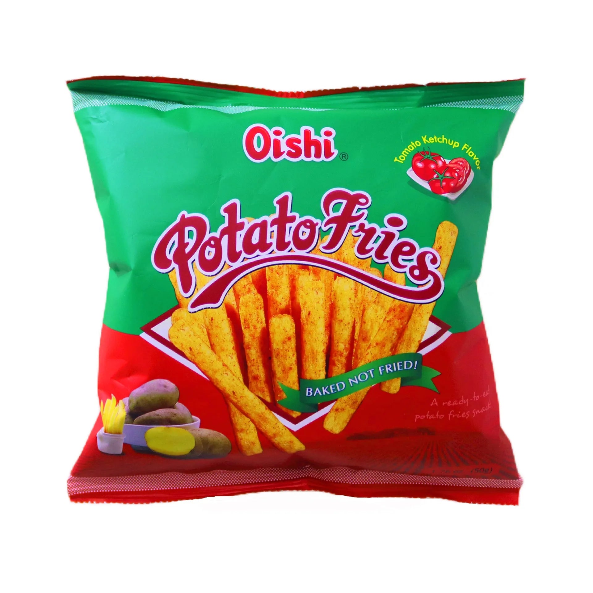 Oishi Potato Fries Ketchup 50 Gm
