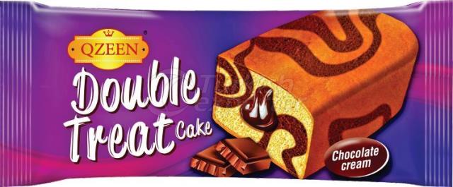 Qzeen Mini Roll Cake Chocolate 45 Gm X 12 Pcs