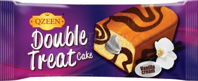 Qzeen Mini Roll Cake Vanilla 45 Gm X 12 Pcs