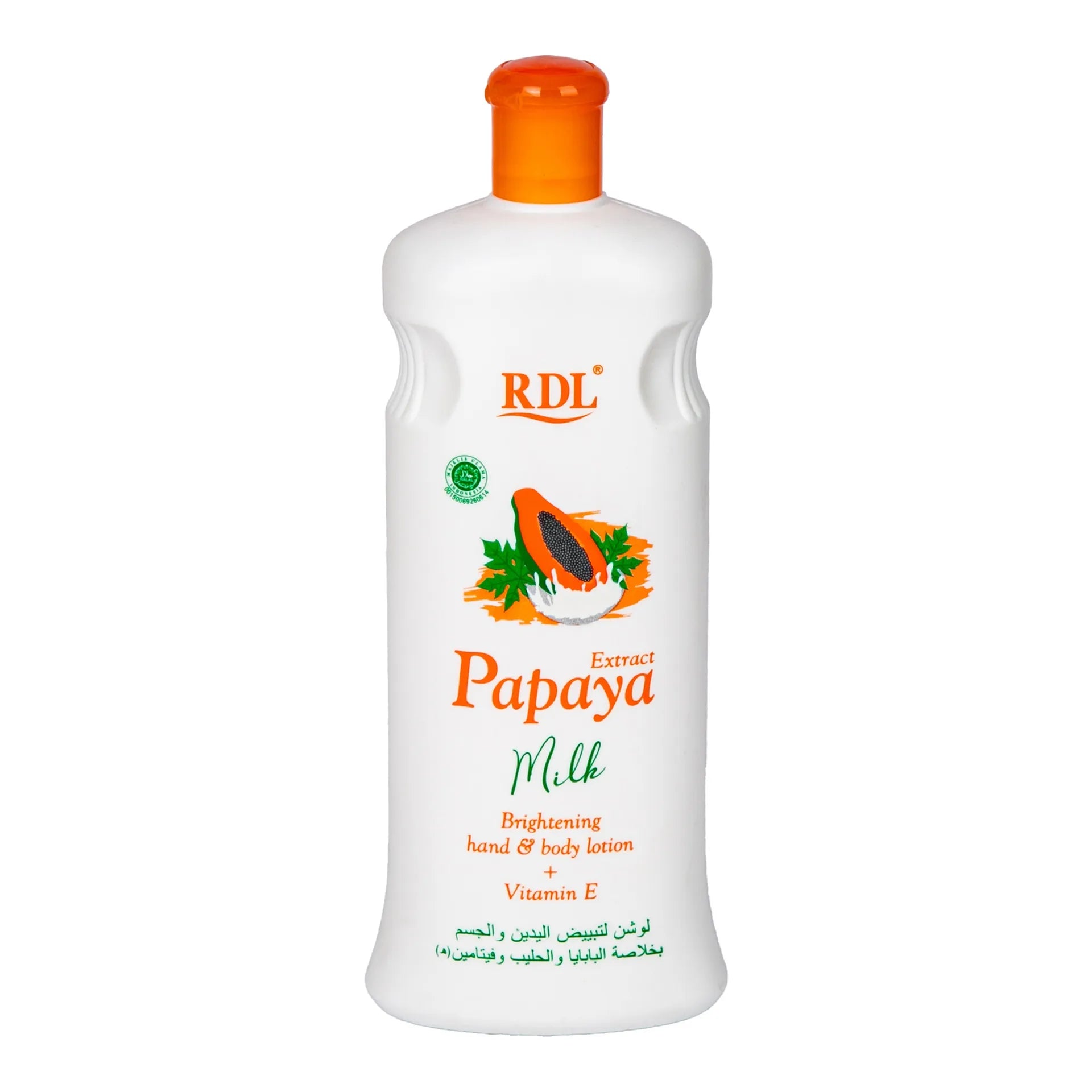 Rdl Papaya Milk Body Lotion 600ml