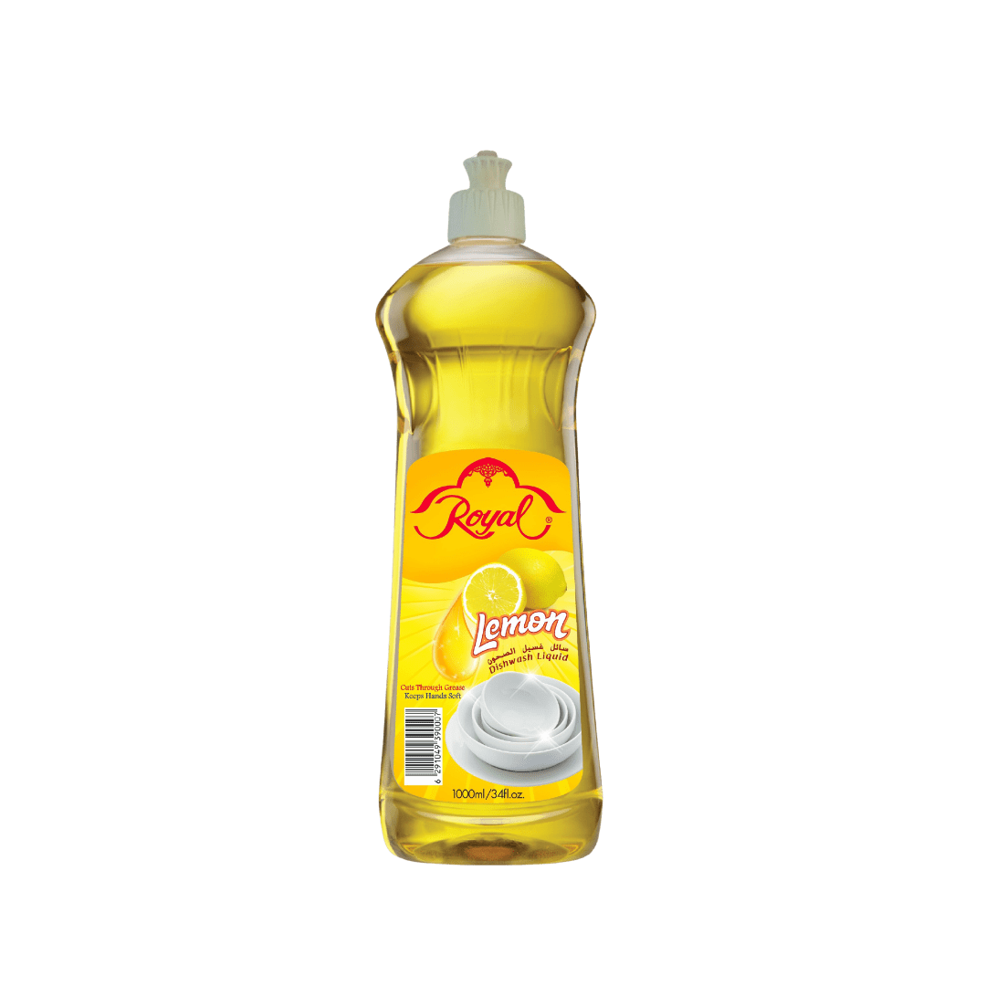 Royal Dish Wash Liquid 1 Ltr Lemon