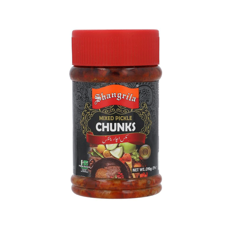 SHANGRILA MIXED PICKLE CHUNKS 390 GM