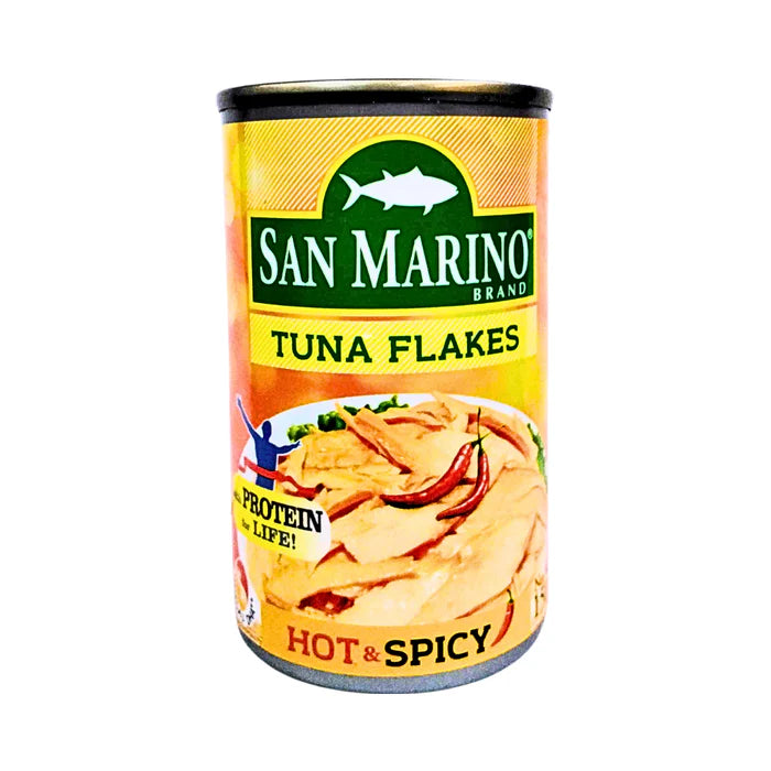 San Marino Tuna Flakes Hot & Spicy 150 Gm