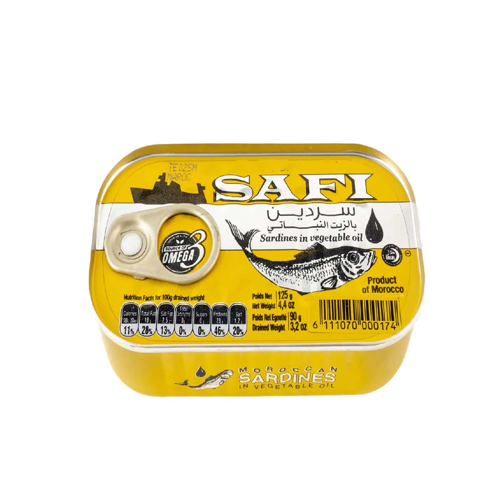 Sardine Safi Sqr 120gm (Veg)