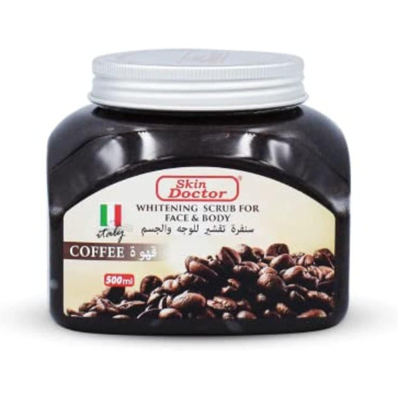 Skin Doctor Whitening Body & Face Scrub Coffee 500ml