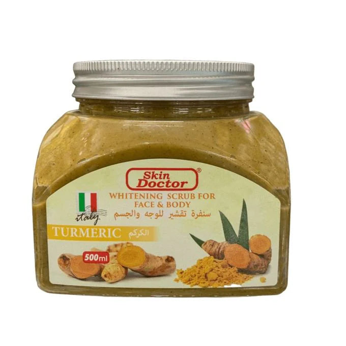 Skin Doctor Whitening Body & Face Scrub Turmeric 500ml