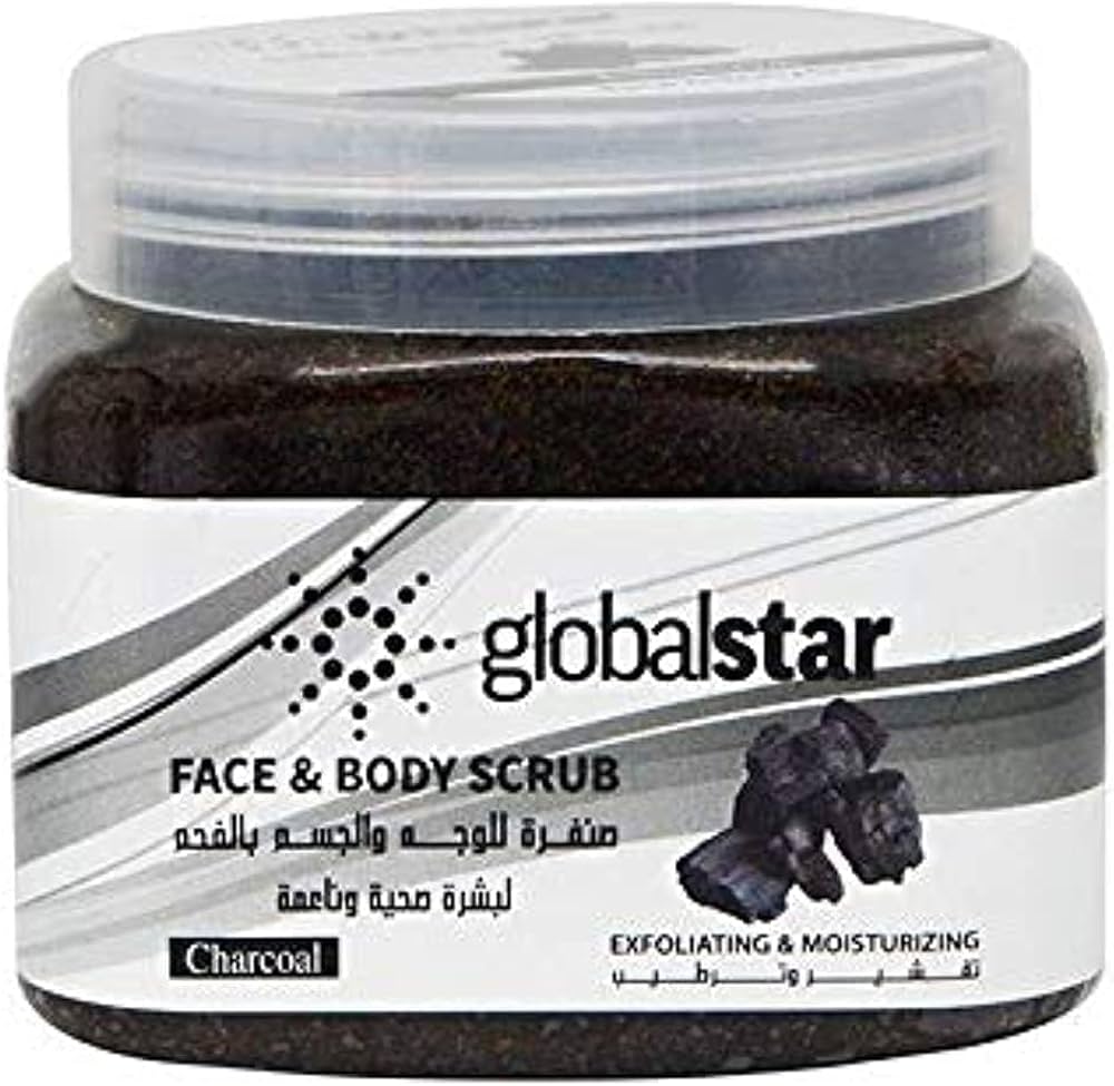 Star Face & Body Scrub With Charcoal 500 Gm