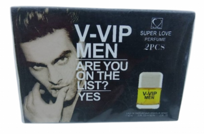 Super Love 2pc V-Vip Men Perfume 60ml+60ml