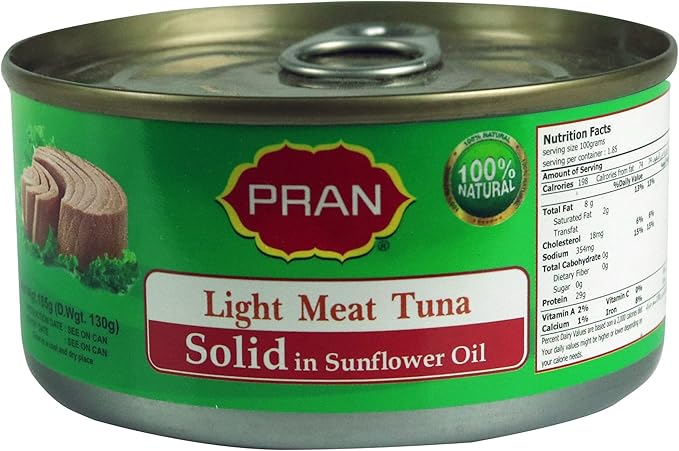Tuna soild pran in sun flower oil 48x185g