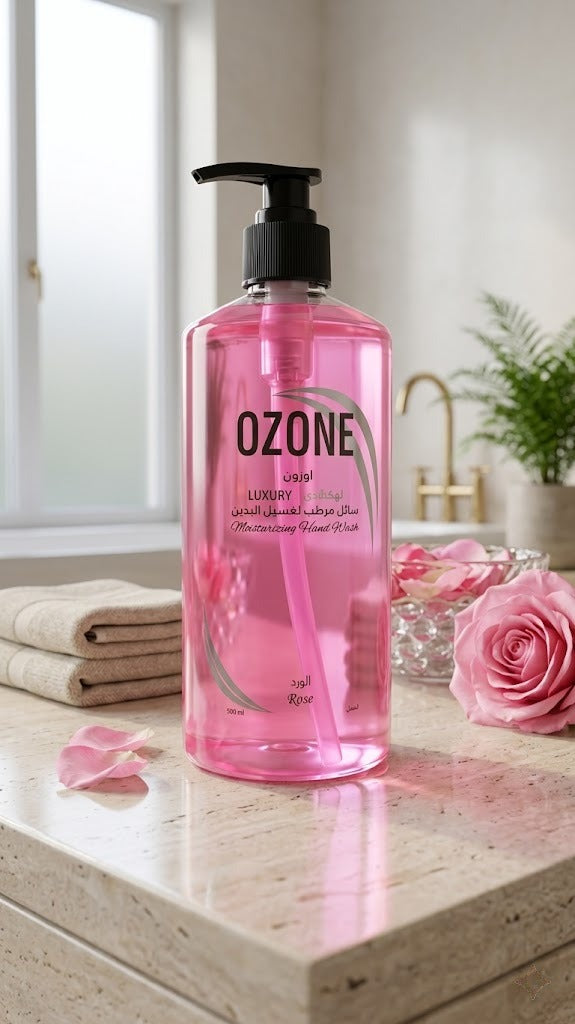 Ozone Handwash Rose 500ML