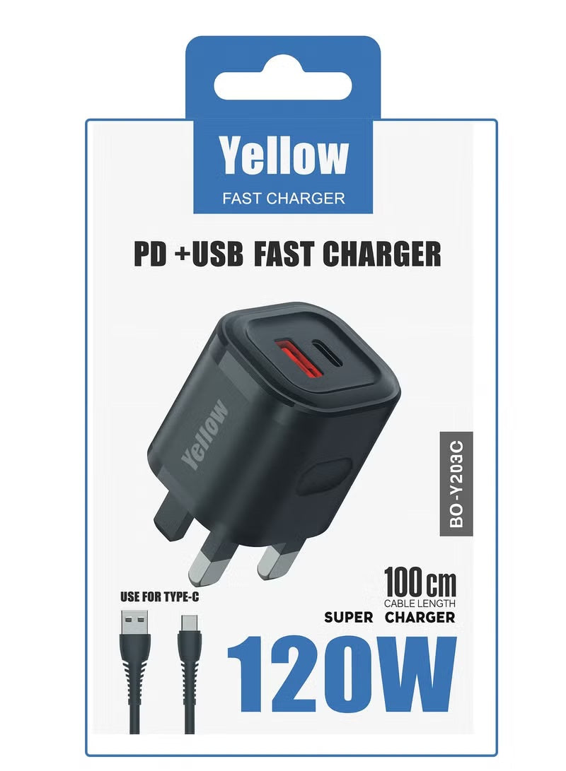 Yellow Fast Charger