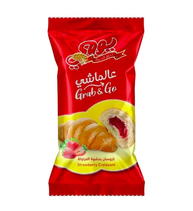 Yaumi Grab & Go Strawberry Croissant 55 Gm