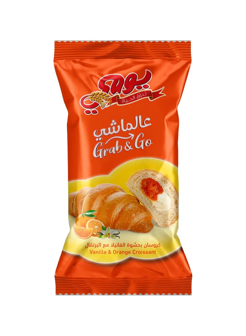 Yaumi Grab & Go Vanila Orange Croissant 55 Gm