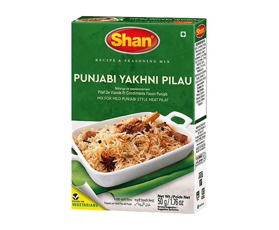 Shan Punjabi Yakhni Pilau